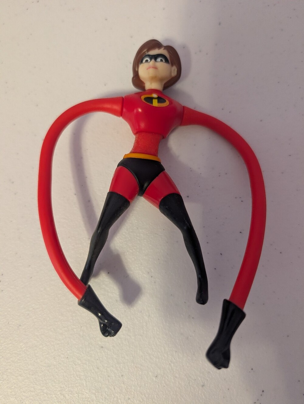 Disney Pixar The Incredibles Elastigirl Bendable Action Figure 5” 2004 McDonalds